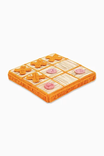 Tic Tac Toe Board Game in Iraca palm