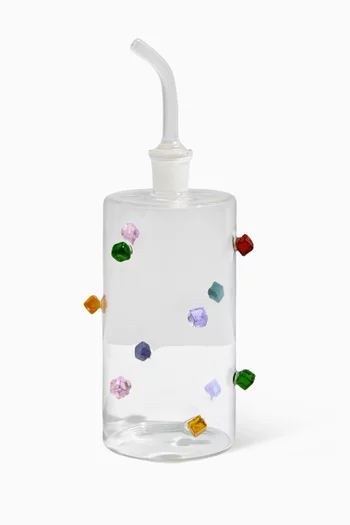Jewel Oil Pourer in glass