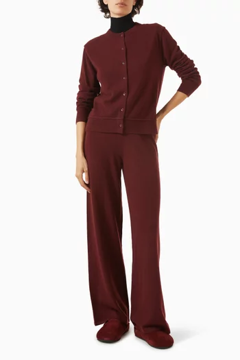 Wide-leg Pants in Cashmere