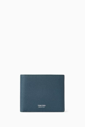 T-line Bifold Wallet in Leather