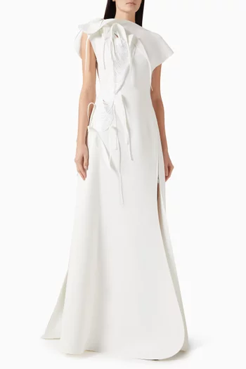 فستان سهرة ألينا كريب