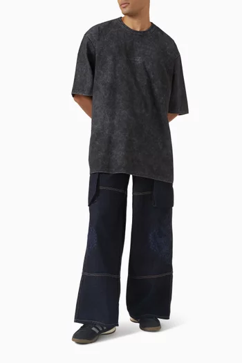 Oversized T-shirt 001 in Cotton