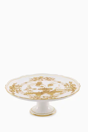 Oriente Italiano Cake Stand in Porcelain