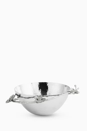 Medium White Orchid Bowl