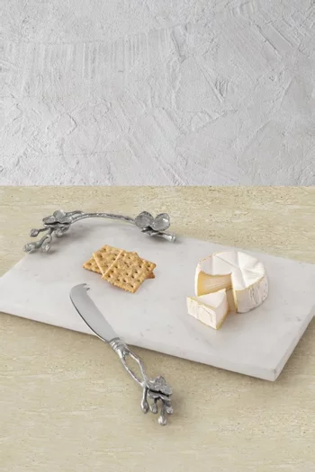 Orchid Cheeseboard & Knife Set