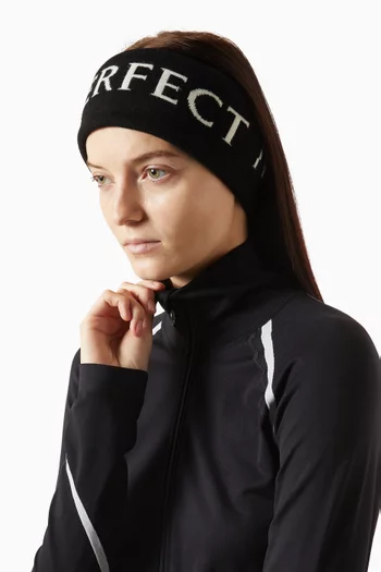 طوق رأس بشعار الماركة صوف مارينو