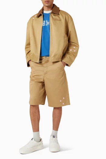 Bloom Worker Shorts in Cotton