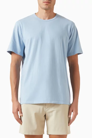 Garment-dye T-shirt in Cotton