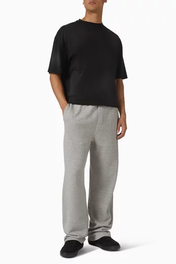 تي شيرت بقصة مربعة قطن وكشمير