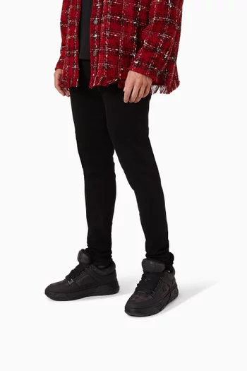 MA-1 Sneakers in Leather & Nylon