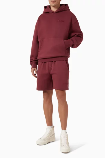 Logo Oversized Hoodie in Cotton-fleece