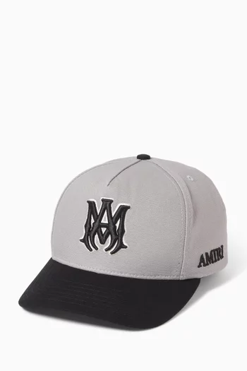 MA Logo-embroidered Cap in Cotton