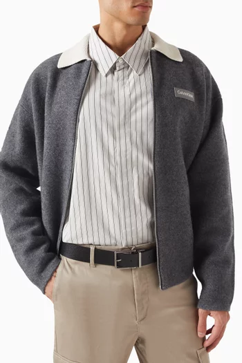 Reversible Belt in Leather