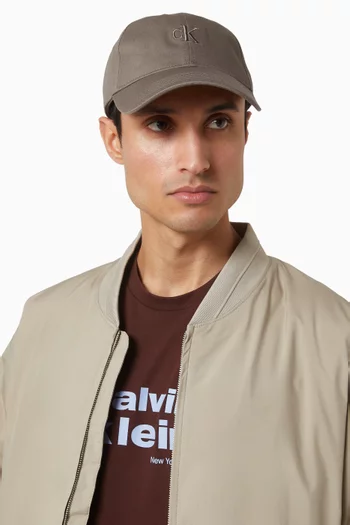 كاب بيسبول مطرز بحروف الماركة قطن