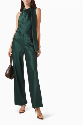 بلوزة بوشاح ستان