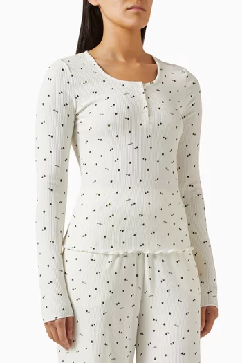 بلوزة هينلي للنوم