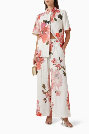 Vacation Pants in Linen Blend