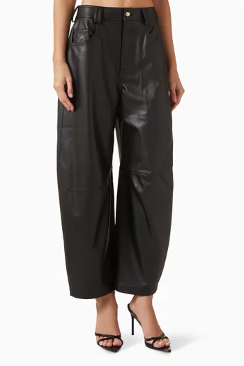 Harper Barrel-leg Pants