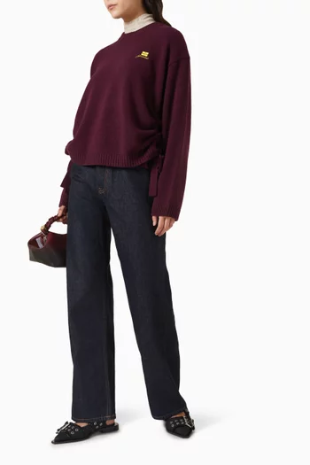 Oversized Sweater in Wool-mix