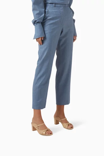 Norah 45 Mule Sandals in Patent Leather