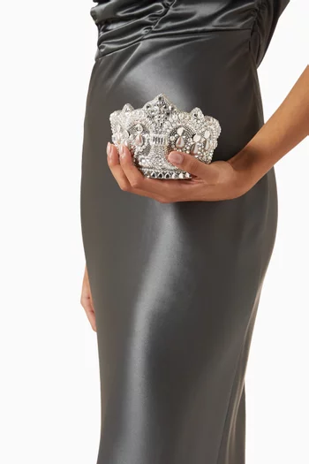 كلاتش ديانا بتصميم تاج