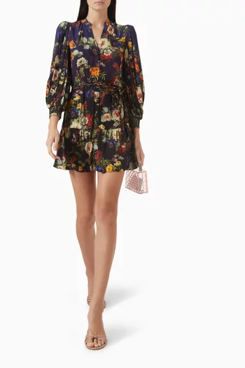 فستان انتونيت قصير فيسكوز