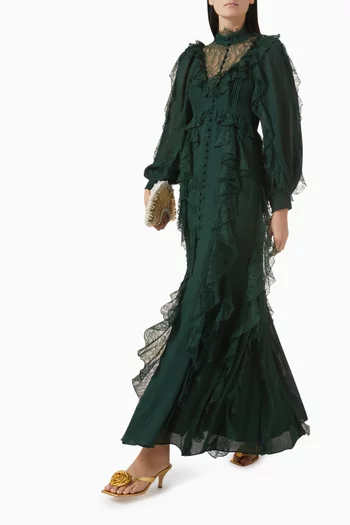 فستان اليا طويل