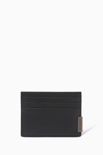 TH Hardware Cardholder in Leather