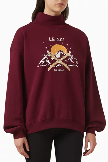 Le Ski Clementine Sweater in Organic Cotton