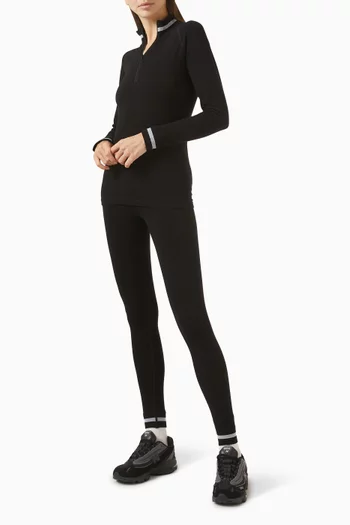 Seamless Base Quarter-zip Sweatshirt
