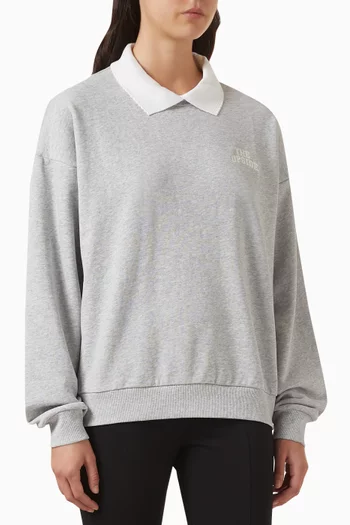 Pascal Crewneck Sweatshirt in Organic Cotton