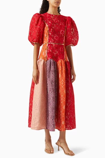 فستان فيلو برقعات