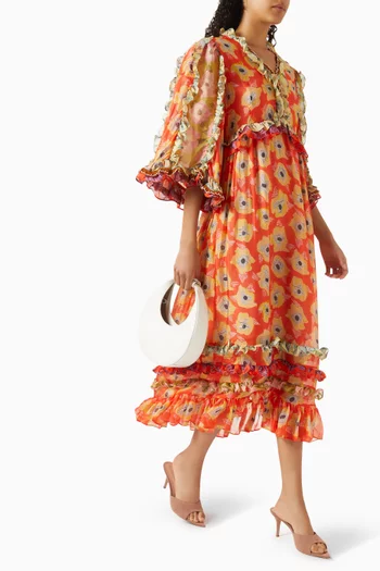 فستان أورا فيسكوز وحرير