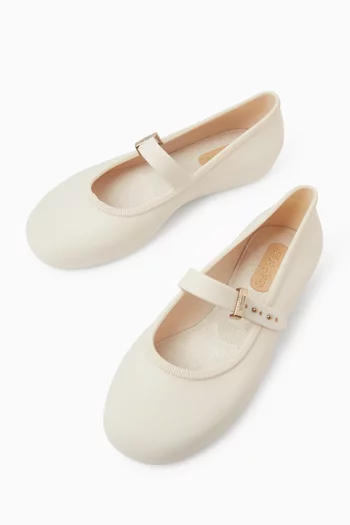 Soft Ballet Flats in PVC