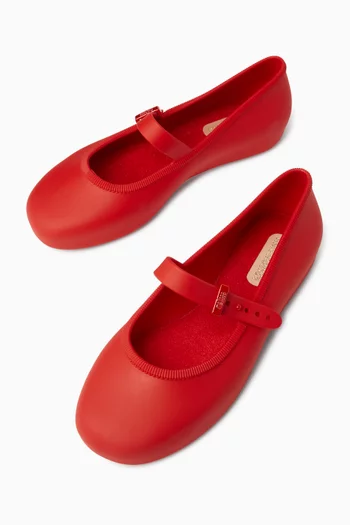 Soft Ballet Flats in PVC