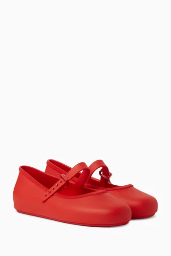 Soft Ballet Flats in PVC