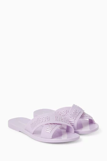 حذاء مفتوح ام لوفر كلوريد متعدد الفينيل