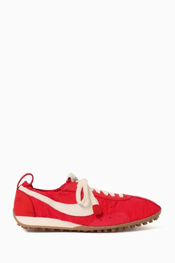 x Jacquemus Moon Shoe in Nylon & Leather