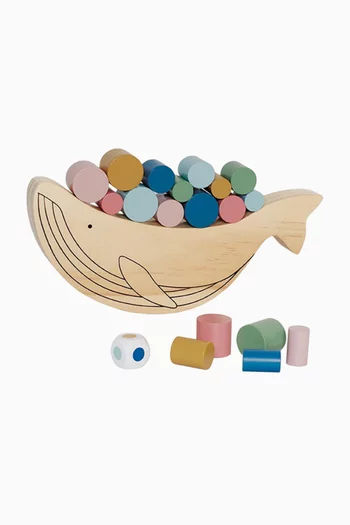 لعبة توازن بتصميم حوت