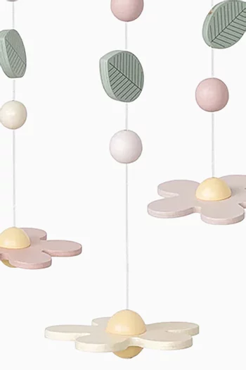 Flowers Wooden Mobile