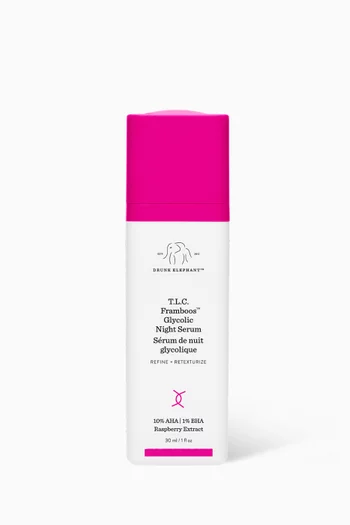 T.L.C. Framboos™ Glycolic Night Serum, 30ml
