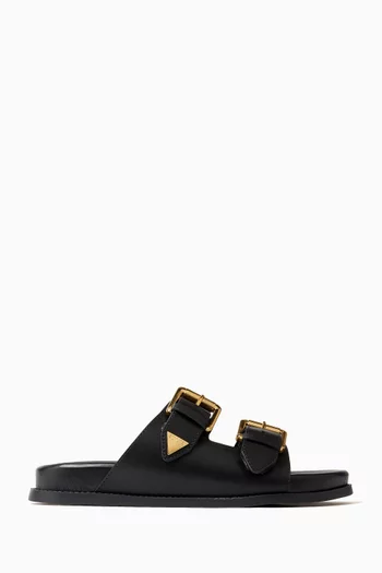 حذاء مفتوح هاي سمر I جلد