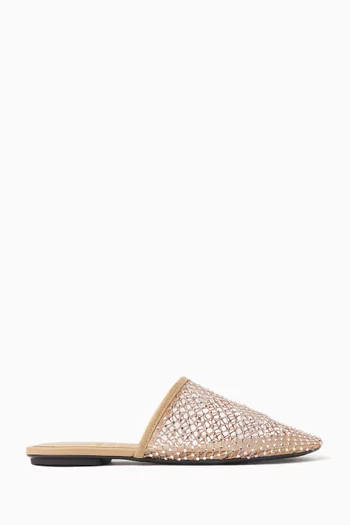 Easy Shine Mules in Mesh