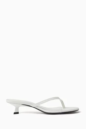 Carolyn 45 Sandals in Leather