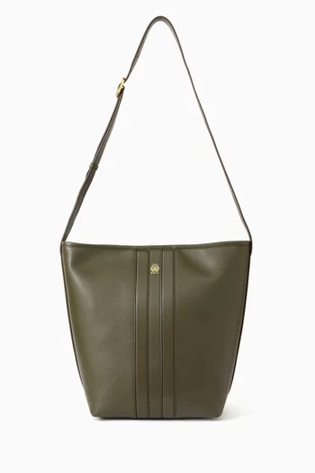 حقيبة باكيت ساين جلد