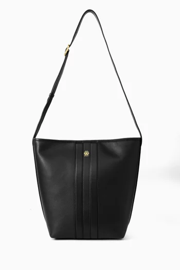 حقيبة باكيت ساين جلد