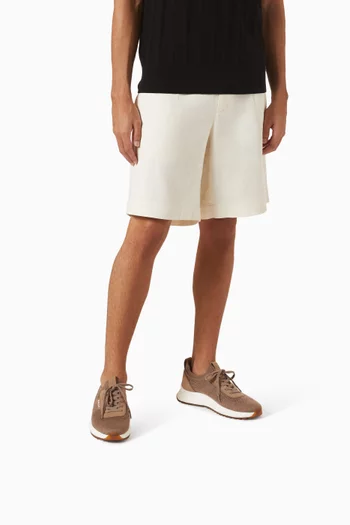 Outline Logo Sneakers