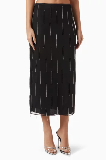 تنورة بيلي بشرّابات فيسكوز