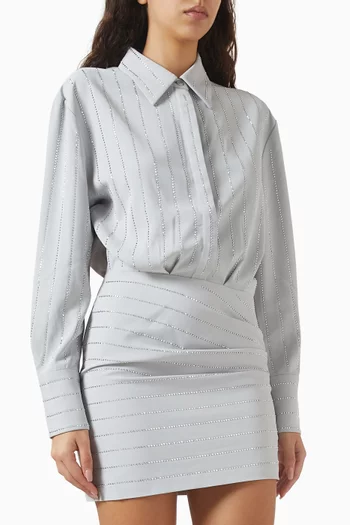 فستان فرايا بنمط قميص