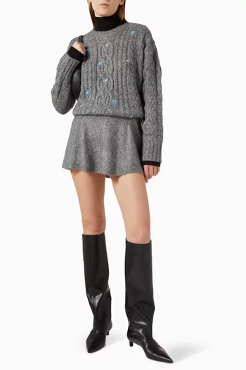 تنورة فيف قصيرة بوكليه